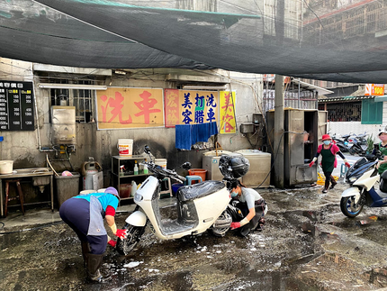 陽明街-阿婆洗車廠