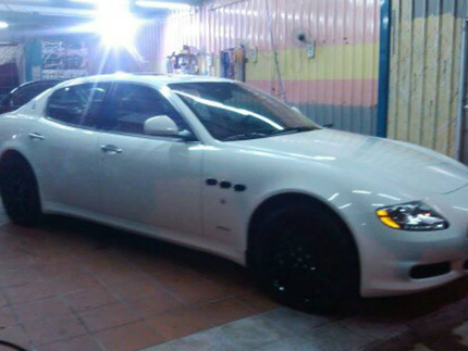 車展汽車美容場