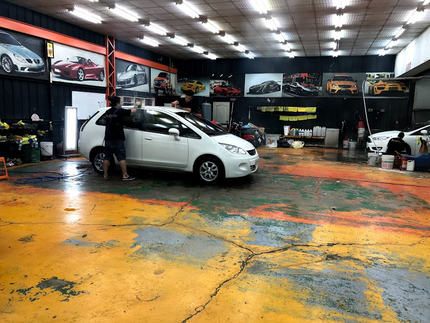 洗車窯專業汽車美容