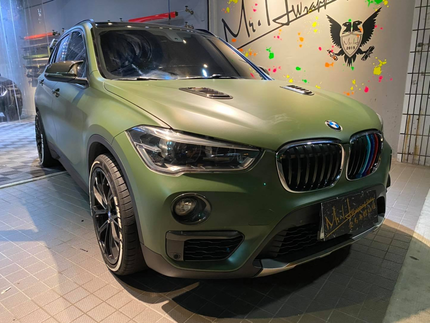 MR.H愛馬車體貼膜