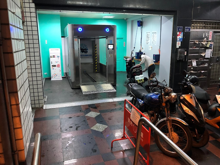 摩易洗智能自助機車洗車